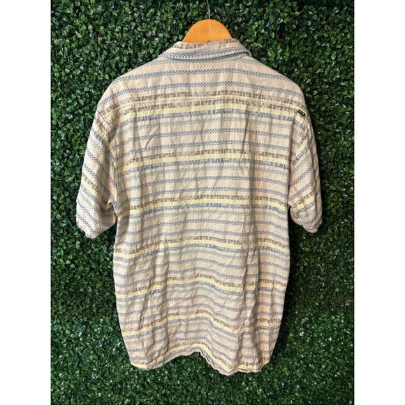 Howler Bros San Gabriel 100% Cotton Patterned Button Up Sz XL - Picture 4 of 4